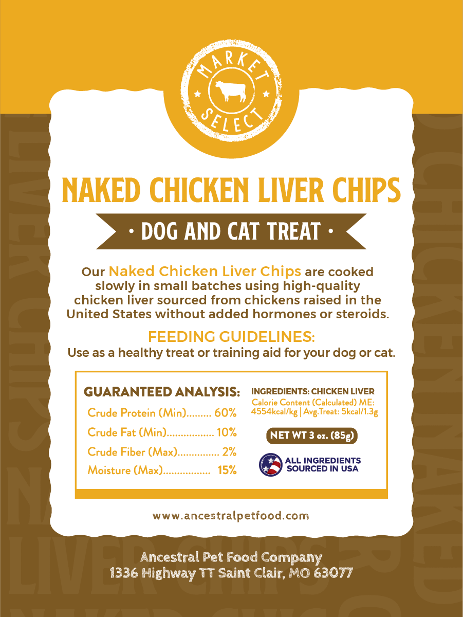 Naked Chicken Liver Chips